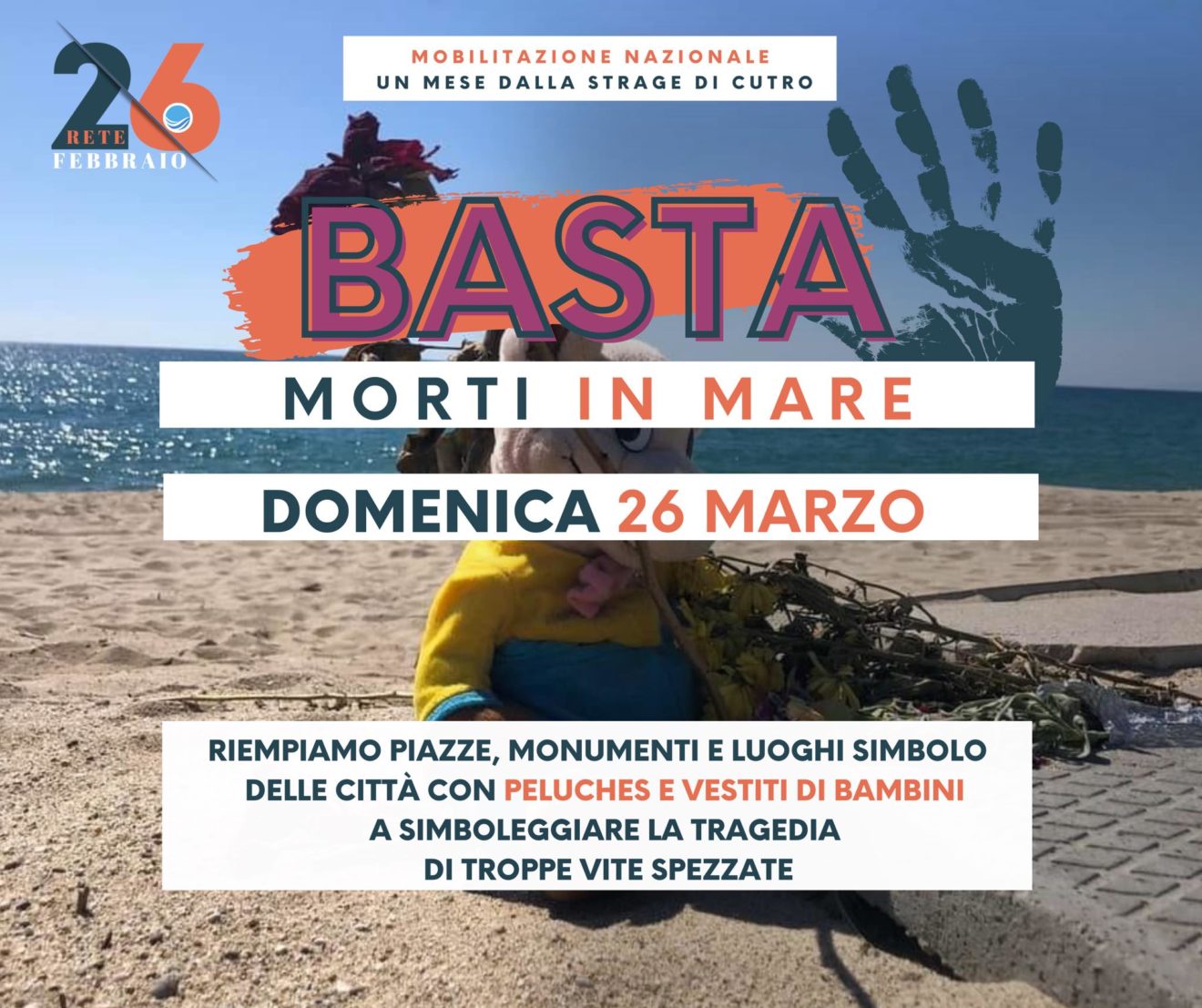 Basta Morti In Mare Mobilitazione Nazionale Ad Un Mese Dalla Strage